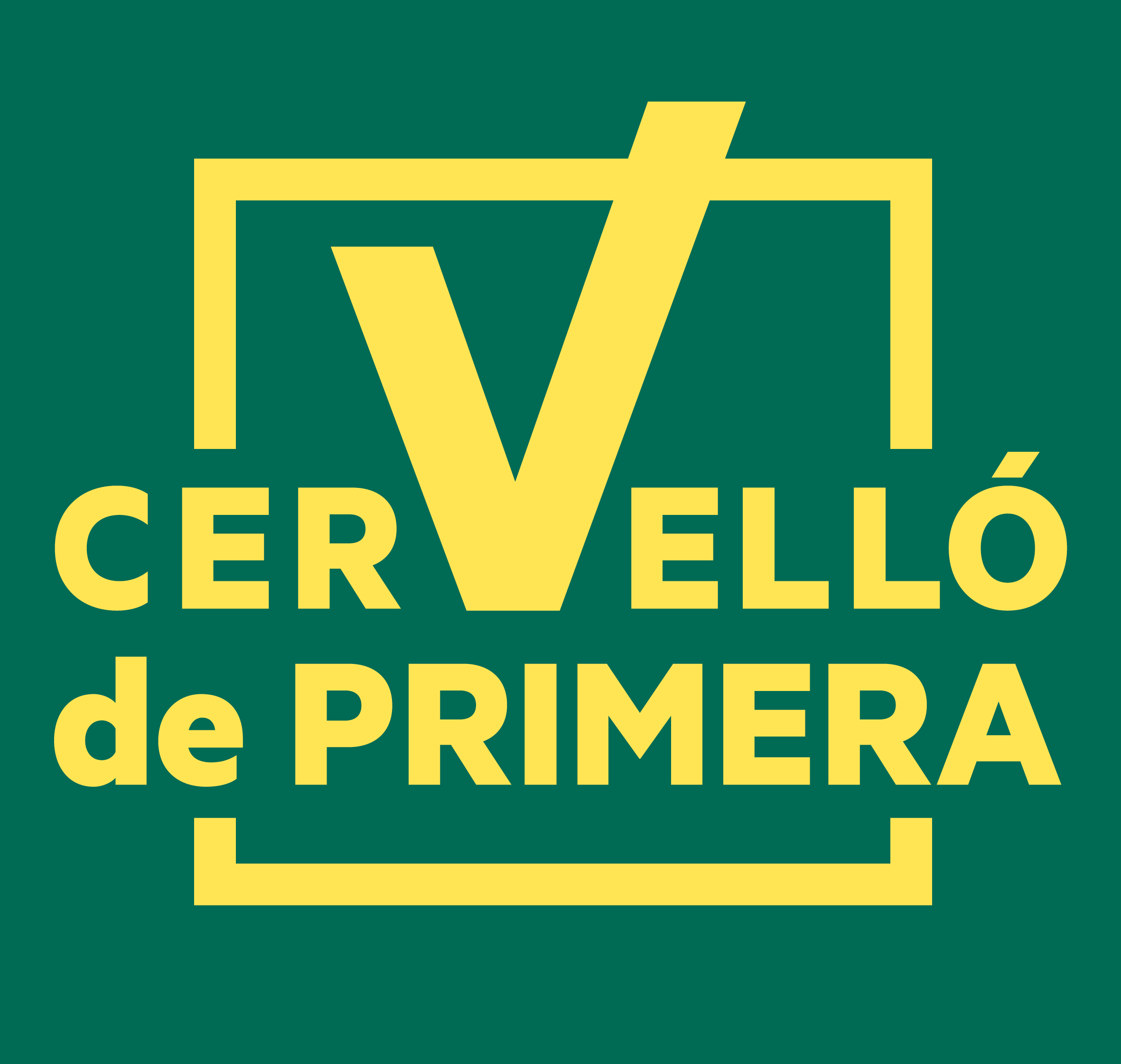 Logo Cervelló de Primera- ERC