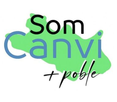 Logo SOM CANVI, + POBLE