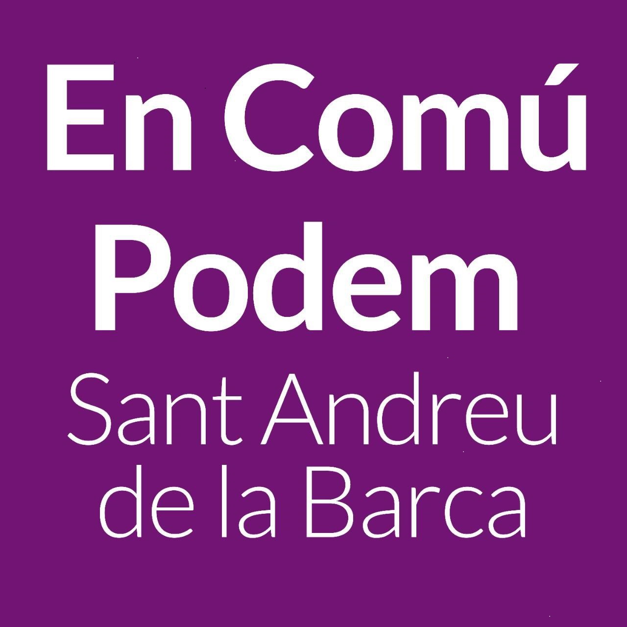 Logo En Comú Podem Sant Andreu de La Barca (ECPSAB)