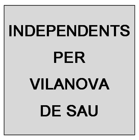 Logo Independents per Vilanova de Sau (IPVS)