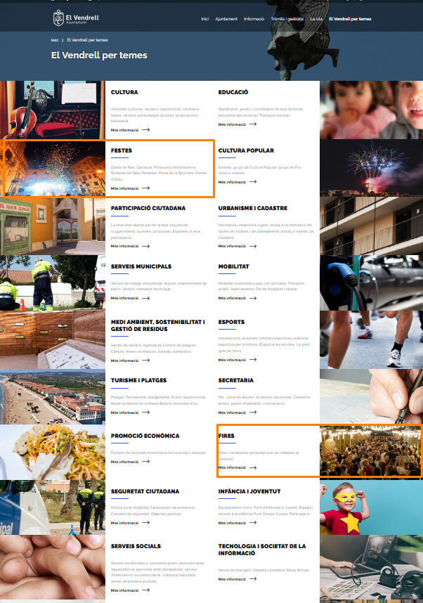 Miniatura El Vendrell per temes