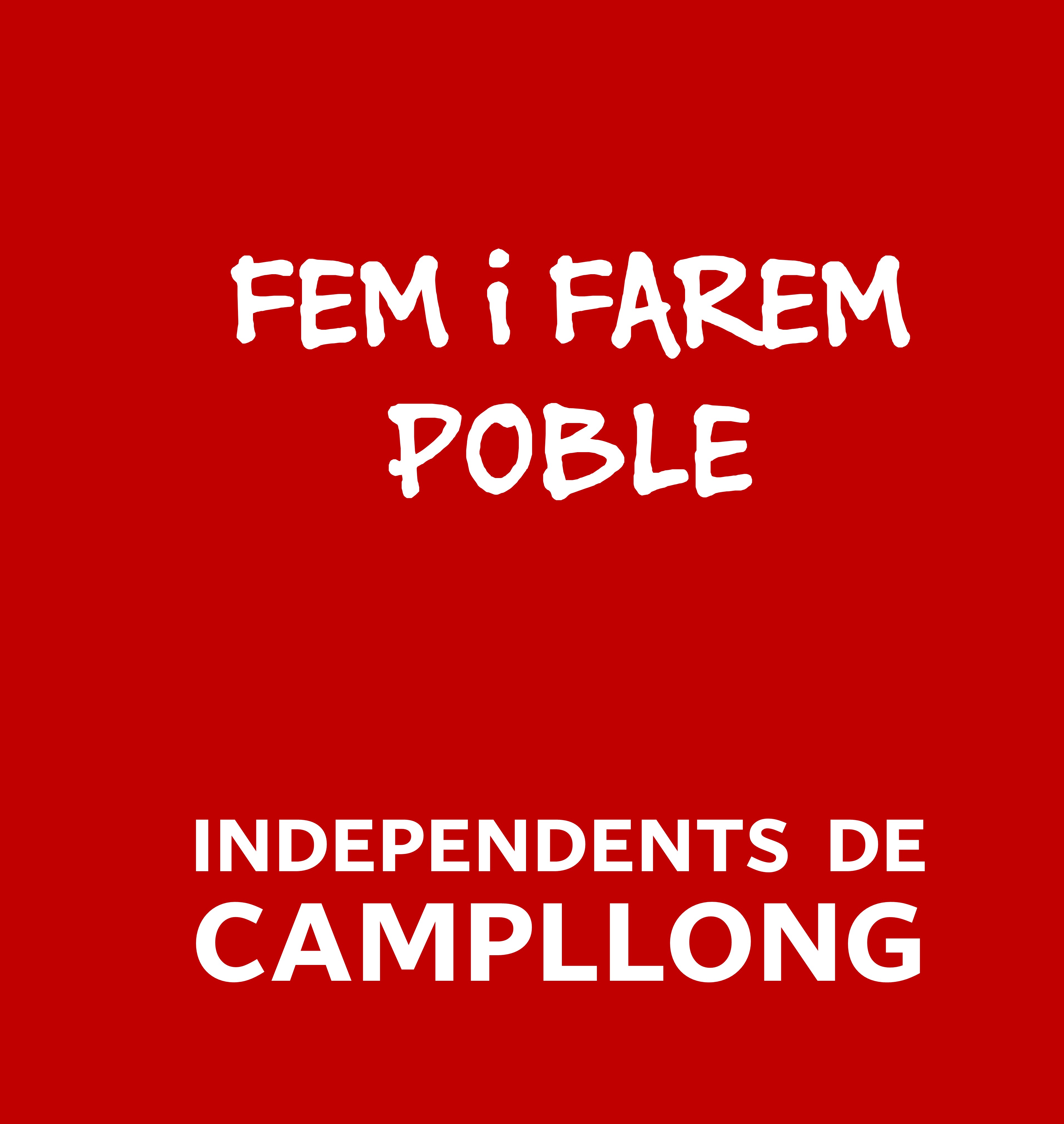 Logo Independents de Campllong - CM