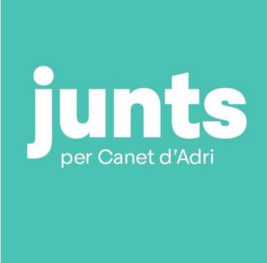 Logo Junts per Canet d'Adri - CM