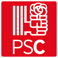 Logo PARTIT DELS SOCIALISTES DE CATALUNYA-CANDIDATURA DE PROGRÉS (PSC-CP)