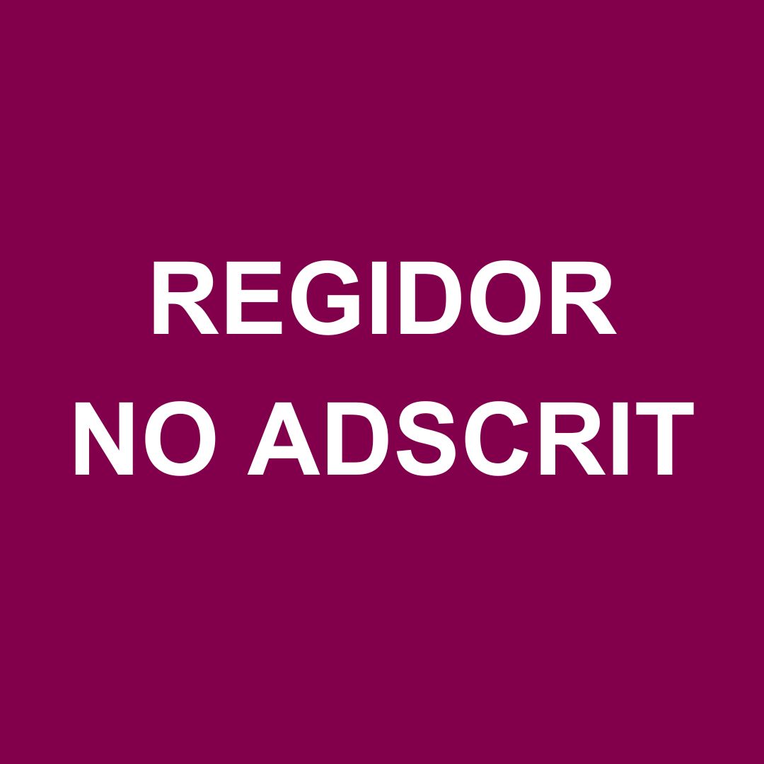 Logo Regidor no adscrit