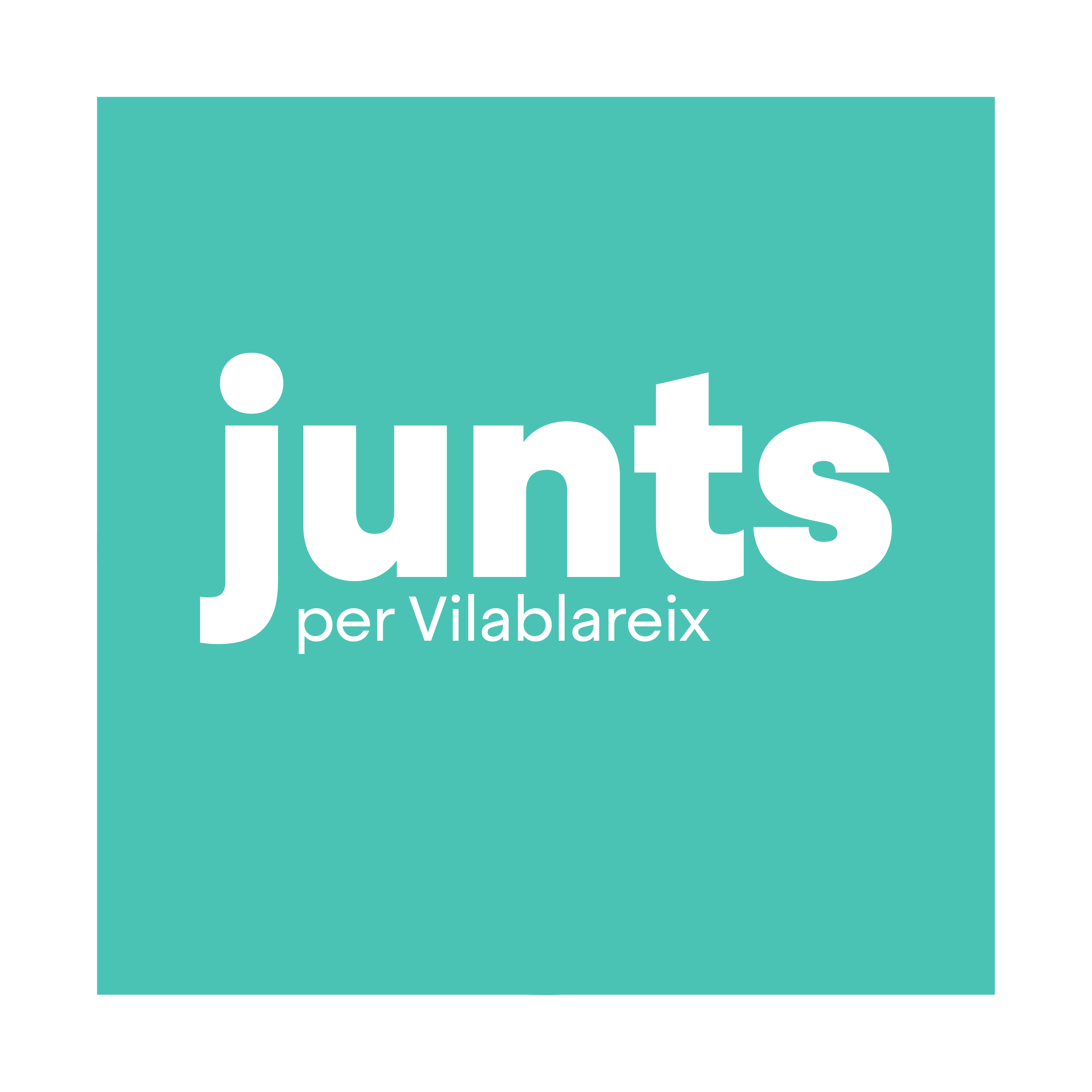 Logo Junts per Vilablareix - CM
