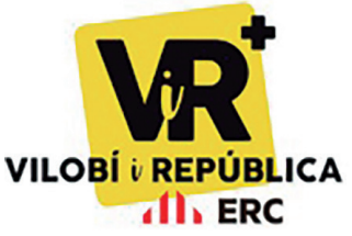 Logo ESQUERRA REPUBLICANA DE CATALUNYA - VILOBÍ I REPÚBLICA